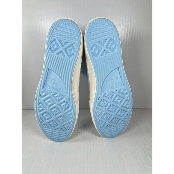 Size 9.5 Mens Converse Chuck 70 HI True Sky Blue Shoes Sneaker A09838C NEW - Picture 8 of 9
